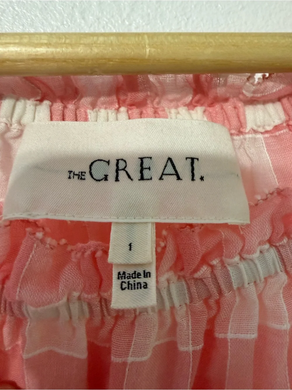 THE GREAT. soft pink